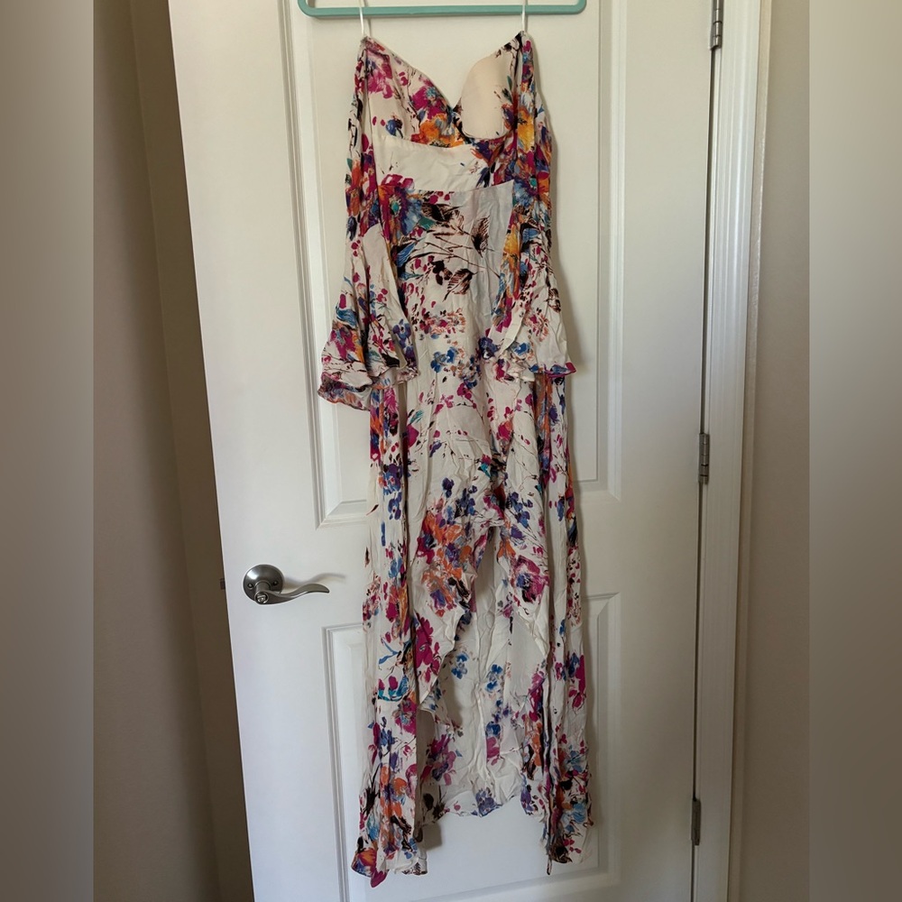 Long floral dress